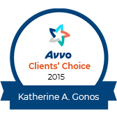 Avvo Clients' Choice 2015 Katherine A. Gonos