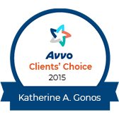 Avvo Clients' Choice 2015 Katherine A. Gonos